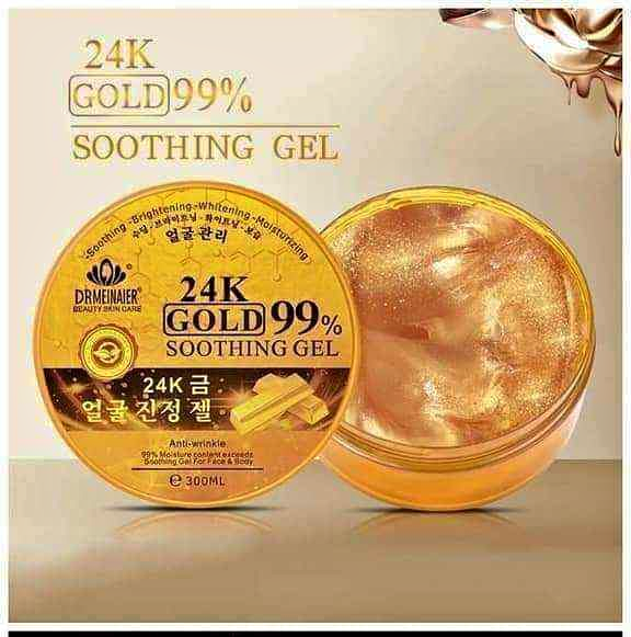 24K Gold 99% Soothing Gel