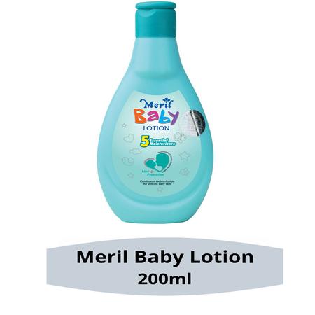 Meril Baby Lotion 200ml.