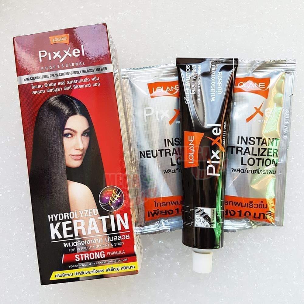 Pixel Hair straight cream big size