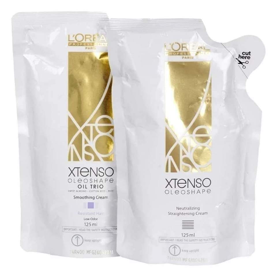 Loreal xtenso  Rebonding Cream, 125+125 ml.